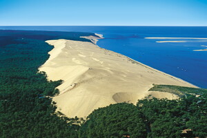 Dune de sable Camping 5 étoiles Lou Pignada dans les Landes