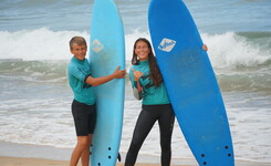 Blog Surf débutant avec le camping Lou Pignada 5 étoiles dans les Landes 