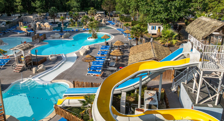 toboggan, camping lou pignada