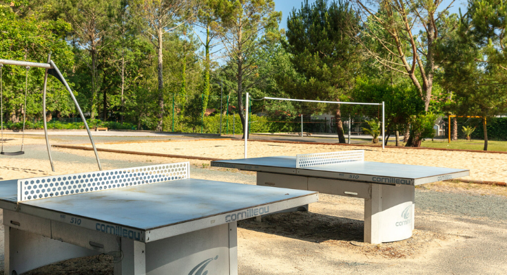 Sport au camping lou pignada, ping-pong